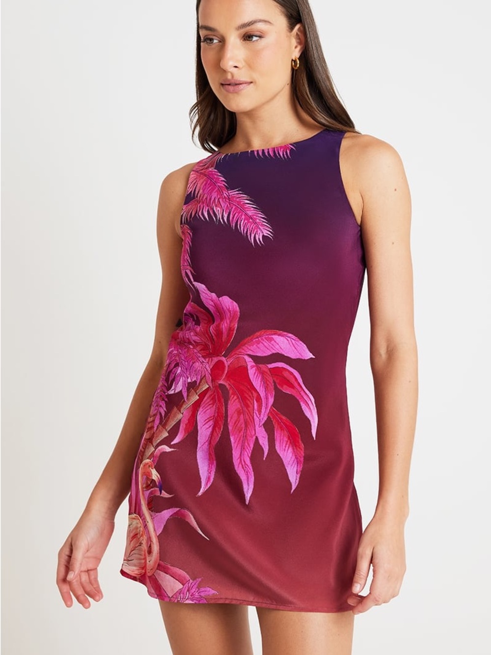 Muma World Midnight Electra Bias Mini Dress